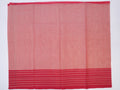 red Bobbili cotton saree