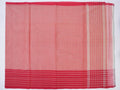 red Bobbili cotton saree