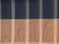 black & orange vertical stripes Bobbili cotton saree
