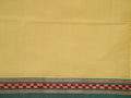 yellow Andhra cotton saree