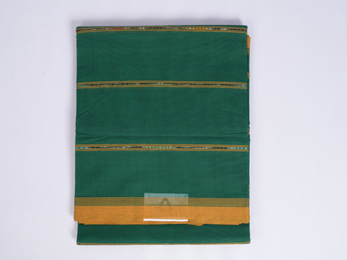 green Andhra cotton saree