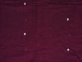 burgundy with light pink border Phulia saree