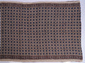 Ajrakh Hand Block Printed Cotton Saree — Kutch, Gujarat