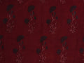 Ajrakh Cotton Saree — Geometric Motifs, Kutch