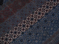 Ajrakh Cotton Saree — Floral Patterns, Kutch