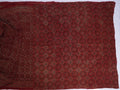 Ajrakh Cotton Saree — Traditional Kutch Craft