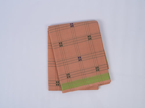 dark beige Godavari cotton saree