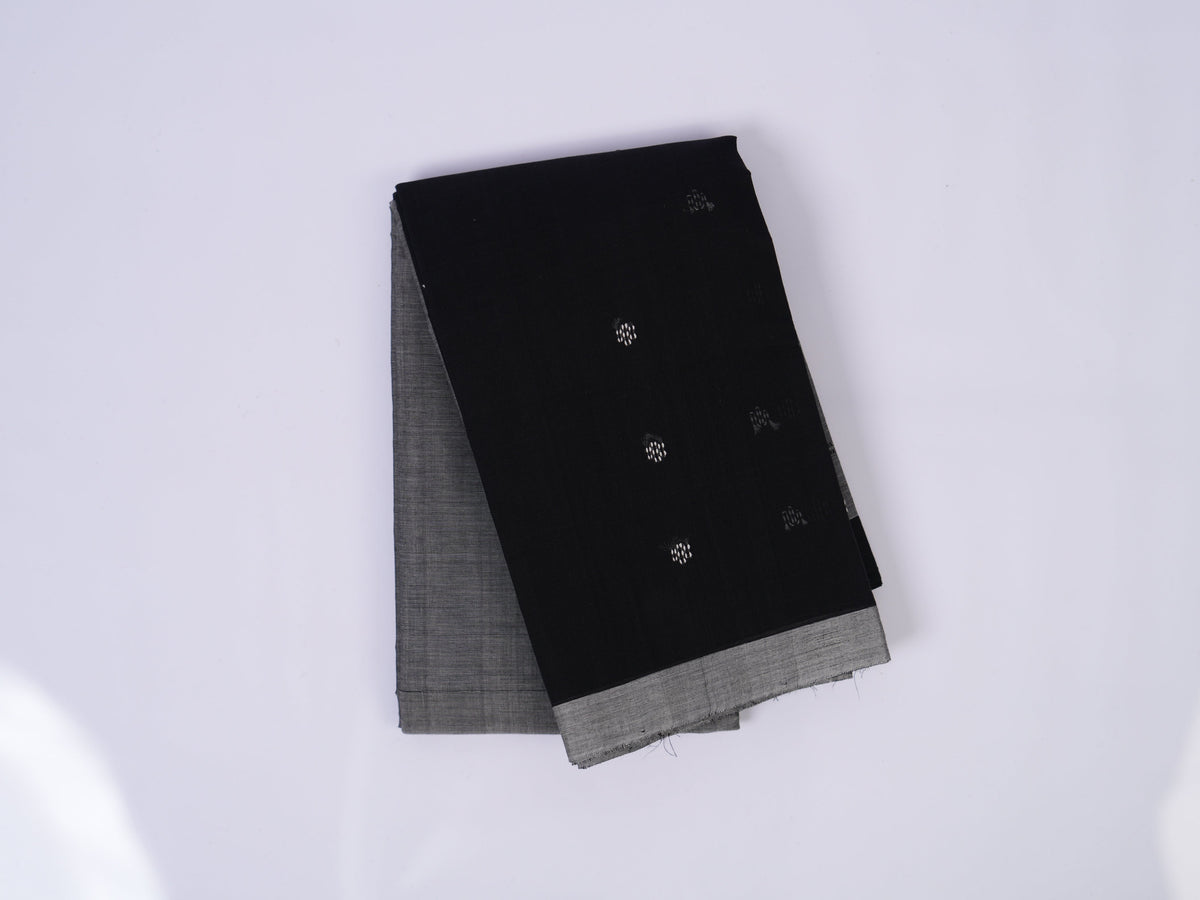 black and grey Godavri saree