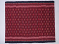 maroon ikkat saree