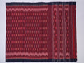 maroon ikkat saree
