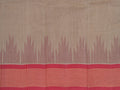 beige Kanchi cotton saree