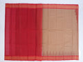 beige Kanchi cotton saree