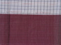 white grid pattern Narayanpet cotton saree