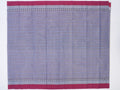 blue checked Narayanpet cotton saree