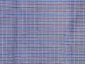 blue checked Narayanpet cotton saree