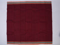 deep maroon Narayanpet cotton saree