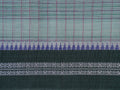 sea green checked Narayanpet cotton saree