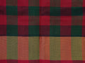 red & bottle green Paturu saree