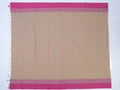 brown & pink Phulia saree