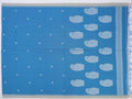blue & ash Phulia saree