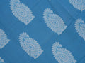 blue & ash Phulia saree