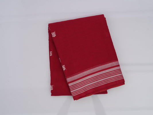 Phulia Red Saree G — View 1