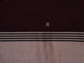 deep maroon Phulia saree