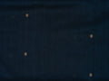 teal blue Phulia cotton saree