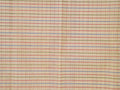 light yellow checked Narayanpet cotton saree